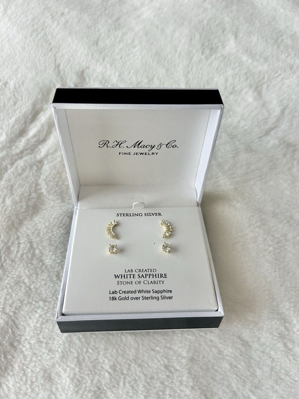 R.H. Macy & Co.  Sterling Silver Earrings